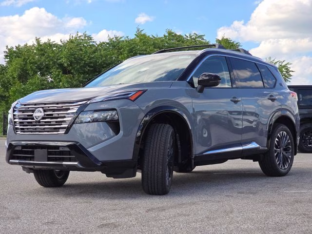 2026 Boulder Gray/Super Black Nissan Rogue Platinum AWD SUV