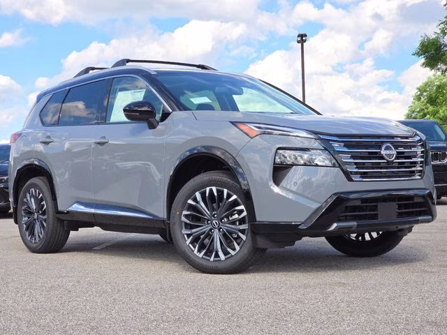 2026 Boulder Gray/Super Black Nissan Rogue Platinum AWD SUV