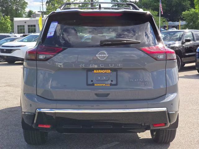 2026 Boulder Gray/Super Black Nissan Rogue Platinum AWD SUV