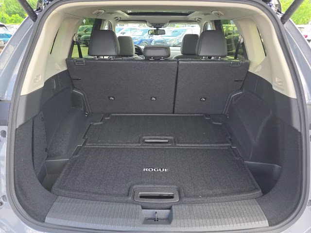 2026 Boulder Gray/Super Black Nissan Rogue Platinum AWD SUV
