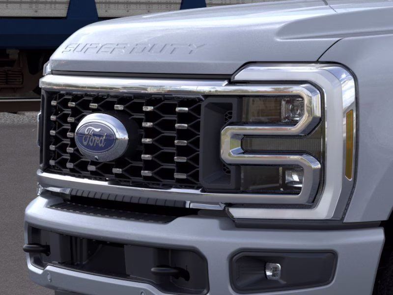 2026 Glacier Gray Metallic TriCoat Ford Super Duty F-350 DRW Platinum 4X4 Truck