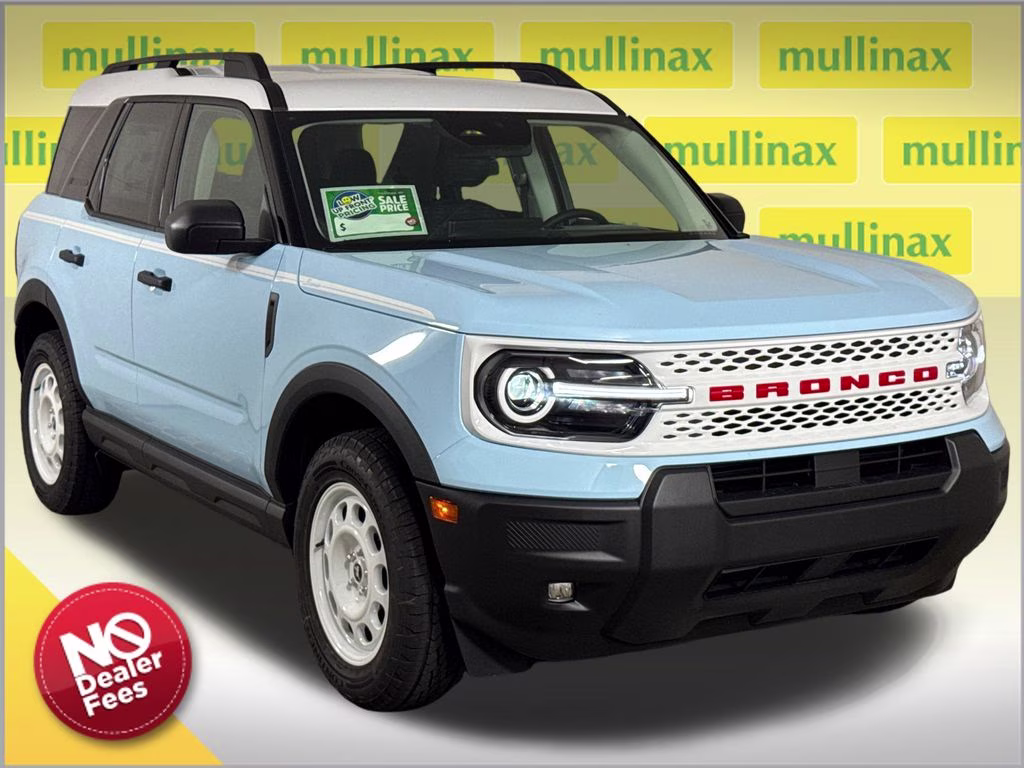 2026 Robins Egg Blue Ford Bronco Sport Heritage 4X4 SUV
