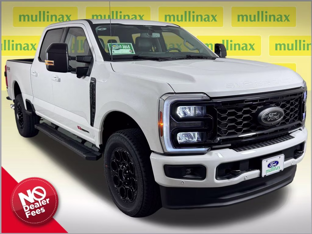 2026 Star White Metallic Tri-Coat Ford Super Duty F-250 SRW Lariat 4X4 Truck