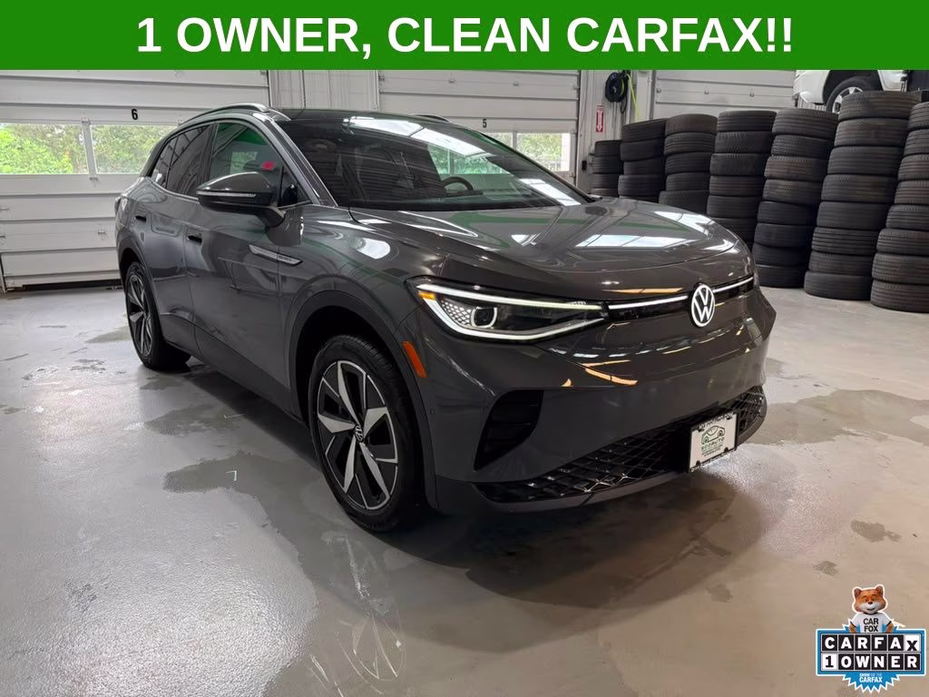 2023 Pure Gray Volkswagen ID.4 Pro S Plus AWD SUV