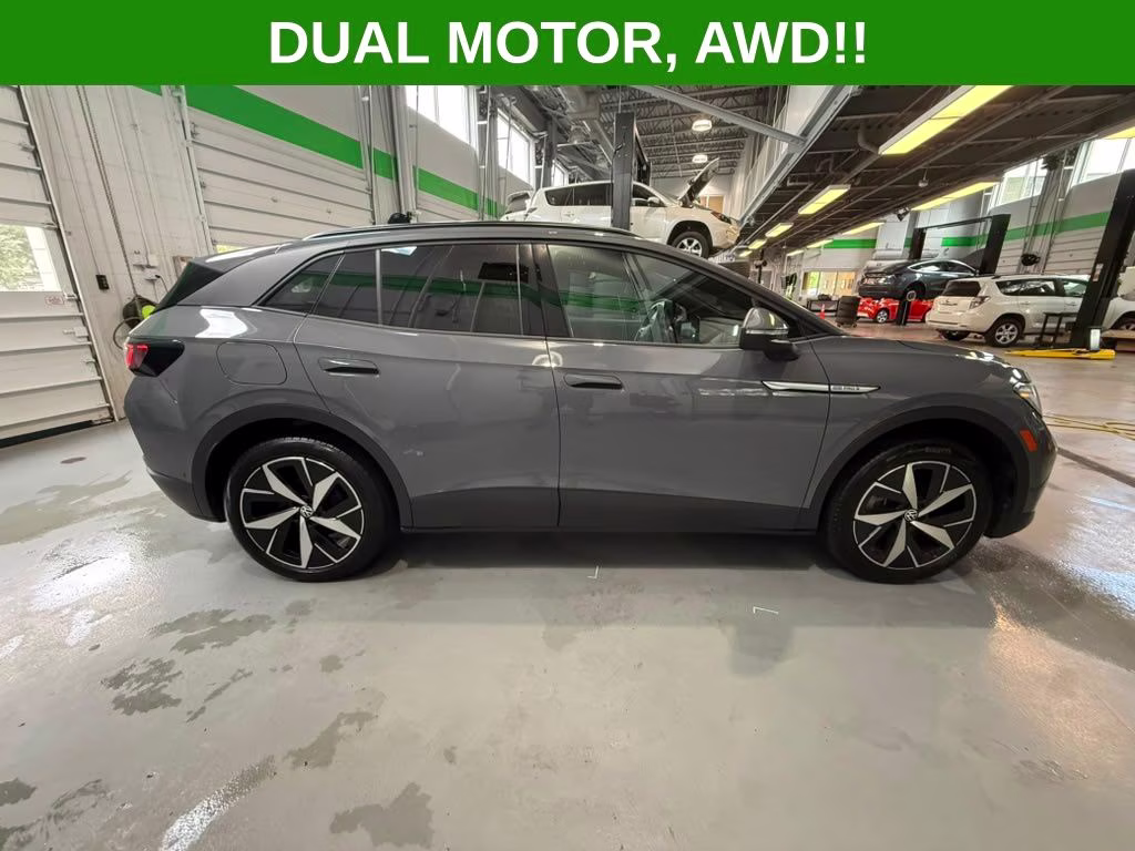 2023 Pure Gray Volkswagen ID.4 Pro S Plus AWD SUV