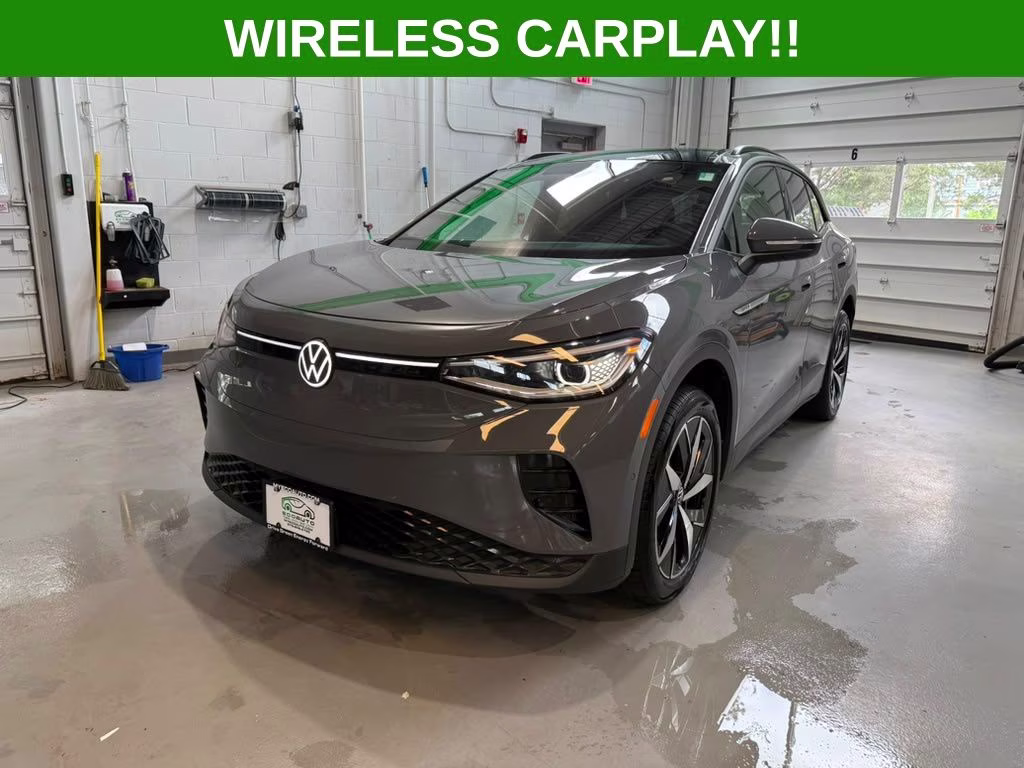 2023 Pure Gray Volkswagen ID.4 Pro S Plus AWD SUV