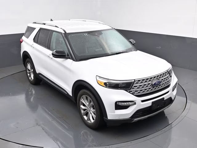 2023 Oxford White Ford Explorer Limited 4X4 SUV