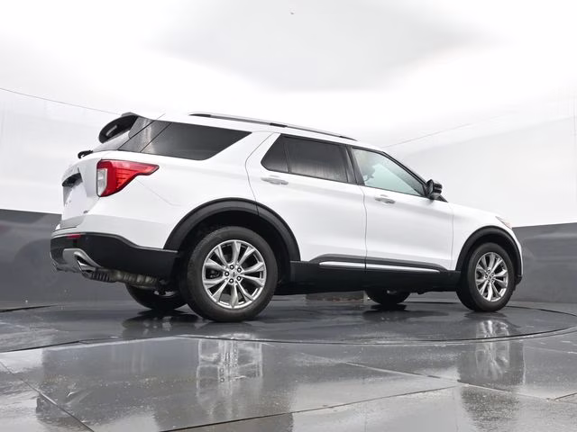 2023 Oxford White Ford Explorer Limited 4X4 SUV