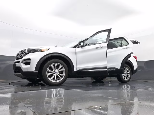 2023 Oxford White Ford Explorer Limited 4X4 SUV
