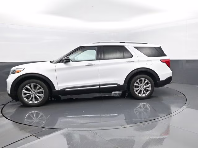 2023 Oxford White Ford Explorer Limited 4X4 SUV