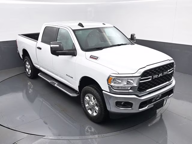 2024 Bright White Clearcoat Ram 2500 Big Horn 4X4 Truck
