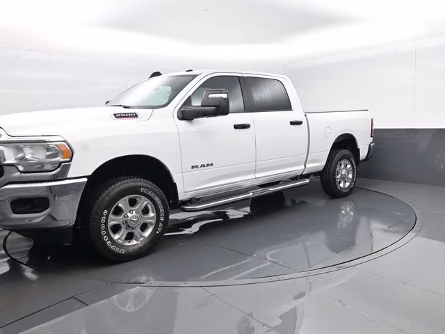 2024 Bright White Clearcoat Ram 2500 Big Horn 4X4 Truck