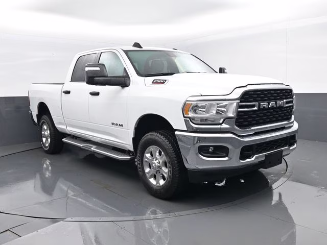 2024 Bright White Clearcoat Ram 2500 Big Horn 4X4 Truck