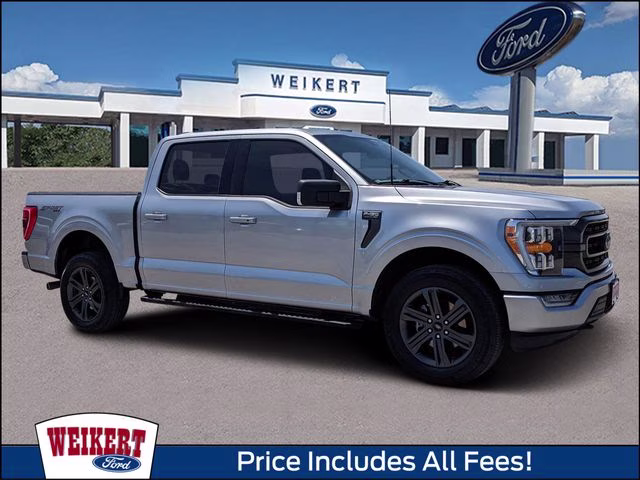 2023 Silver Metallic Ford F-150 XLT 4X4 Truck