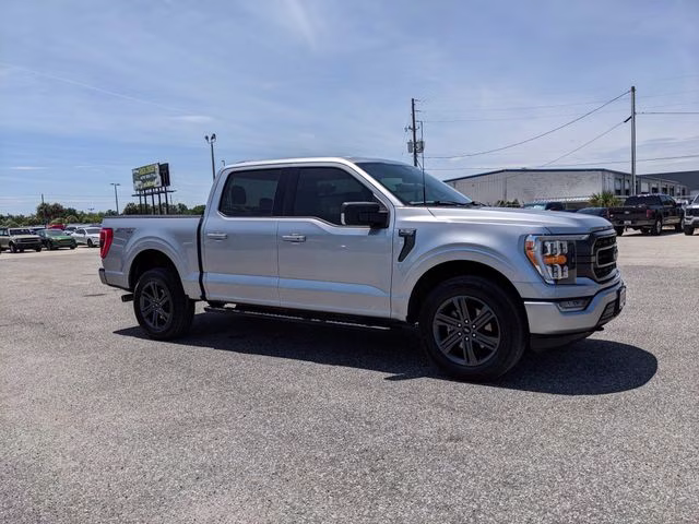 2023 Silver Metallic Ford F-150 XLT 4X4 Truck