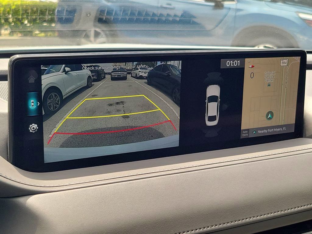 2024 Alta White Genesis G80 2.5T Advanced AWD Sedan