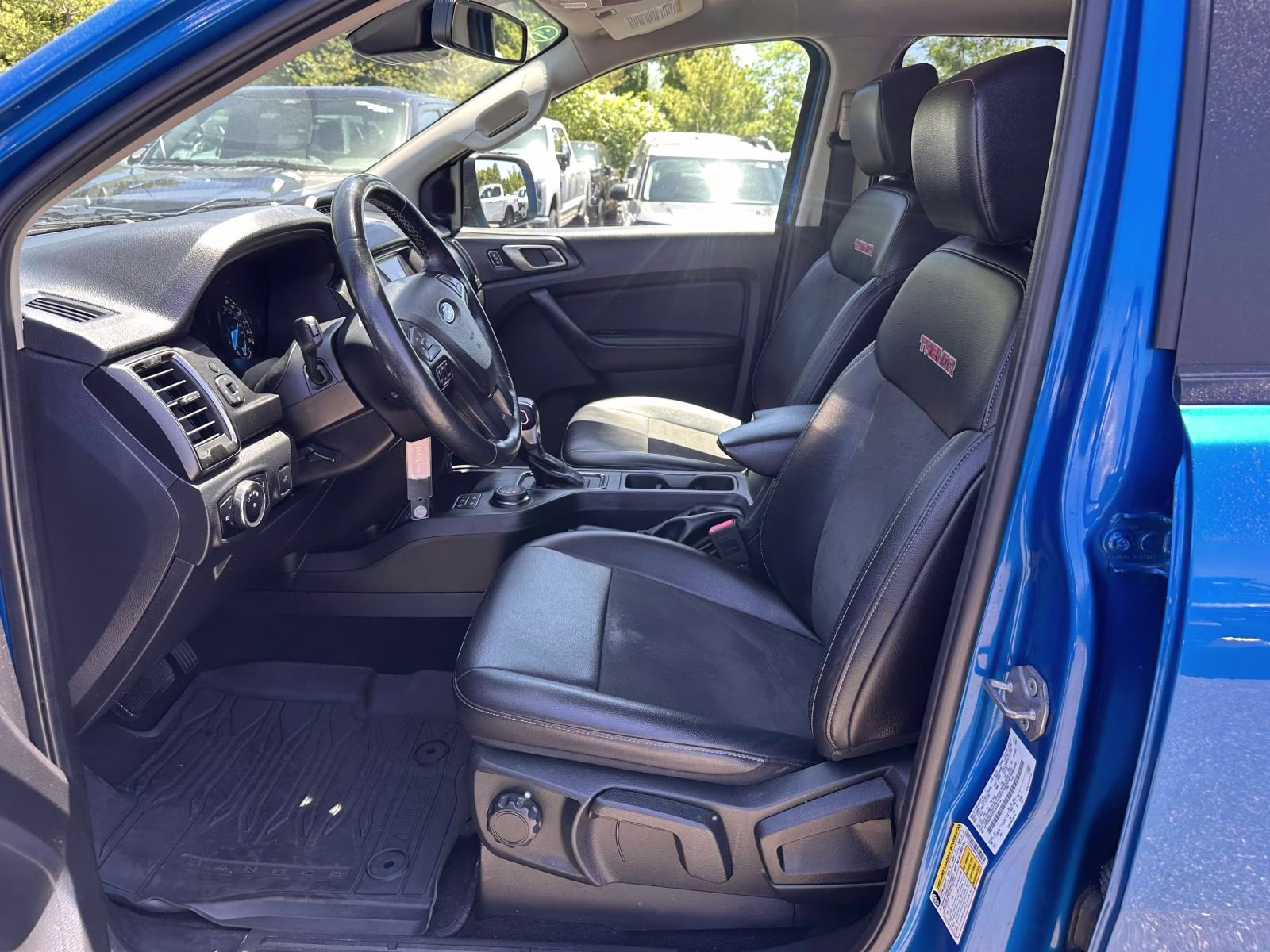 2023 Velocity Blue Metallic Ford Ranger XLT 4WD SuperCrew 5' Box 4X4 Truck