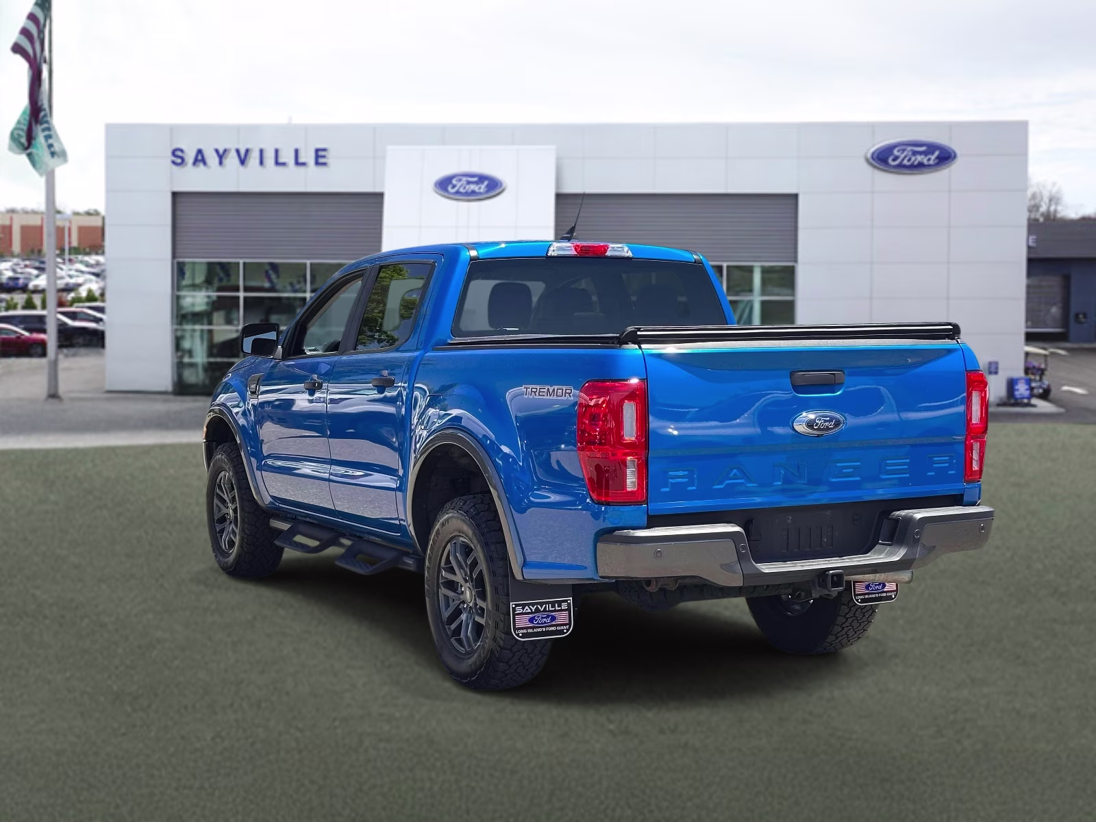 2023 Velocity Blue Metallic Ford Ranger XLT 4WD SuperCrew 5' Box 4X4 Truck