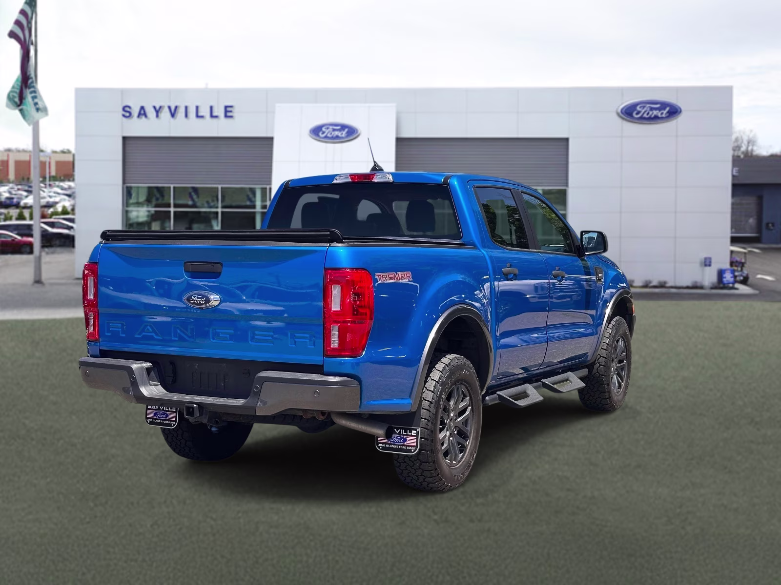 2023 Velocity Blue Metallic Ford Ranger XLT 4WD SuperCrew 5' Box 4X4 Truck