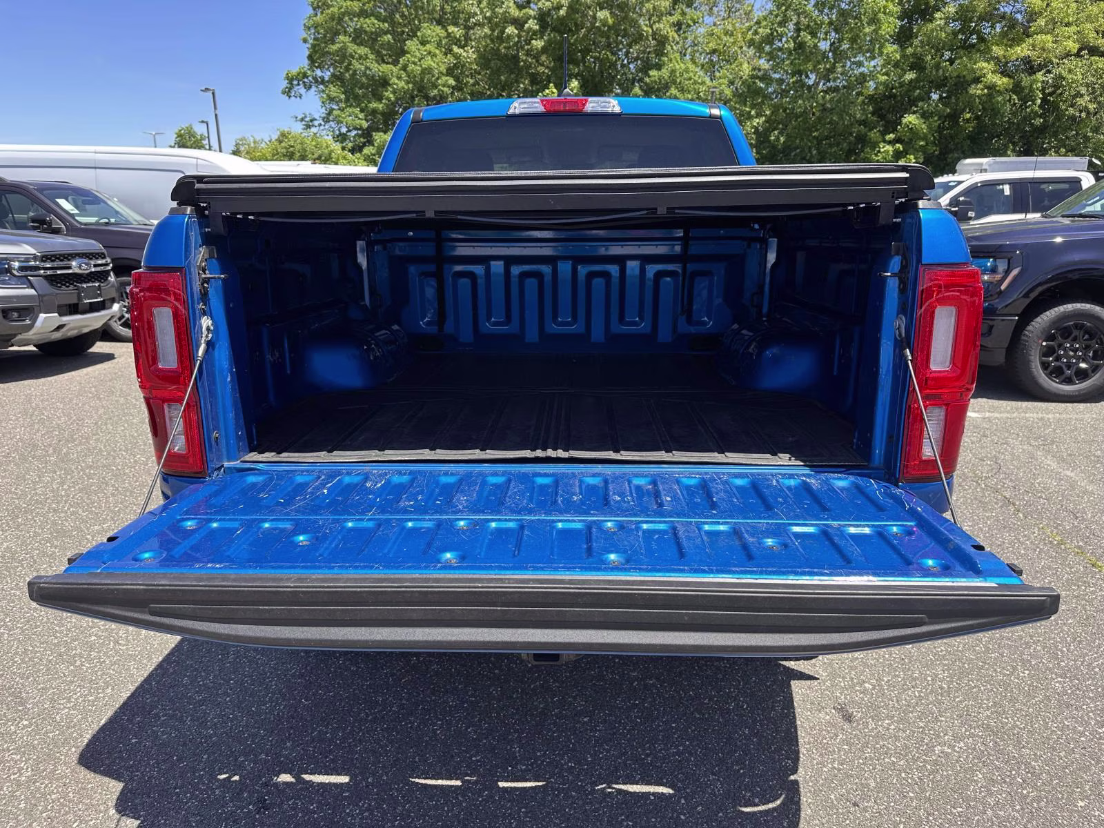 2023 Velocity Blue Metallic Ford Ranger XLT 4WD SuperCrew 5' Box 4X4 Truck
