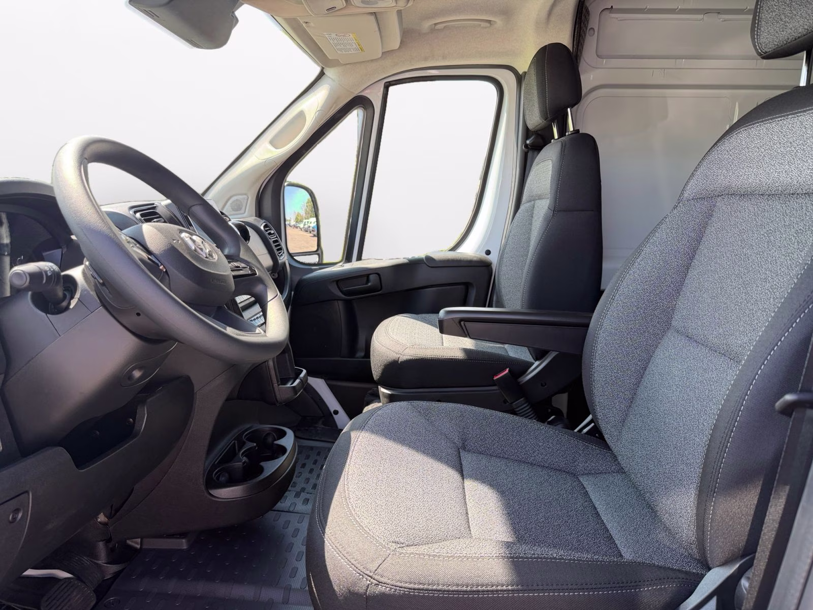 2026 Bright White Clearcoat Ram ProMaster 2500 High Roof FWD Van