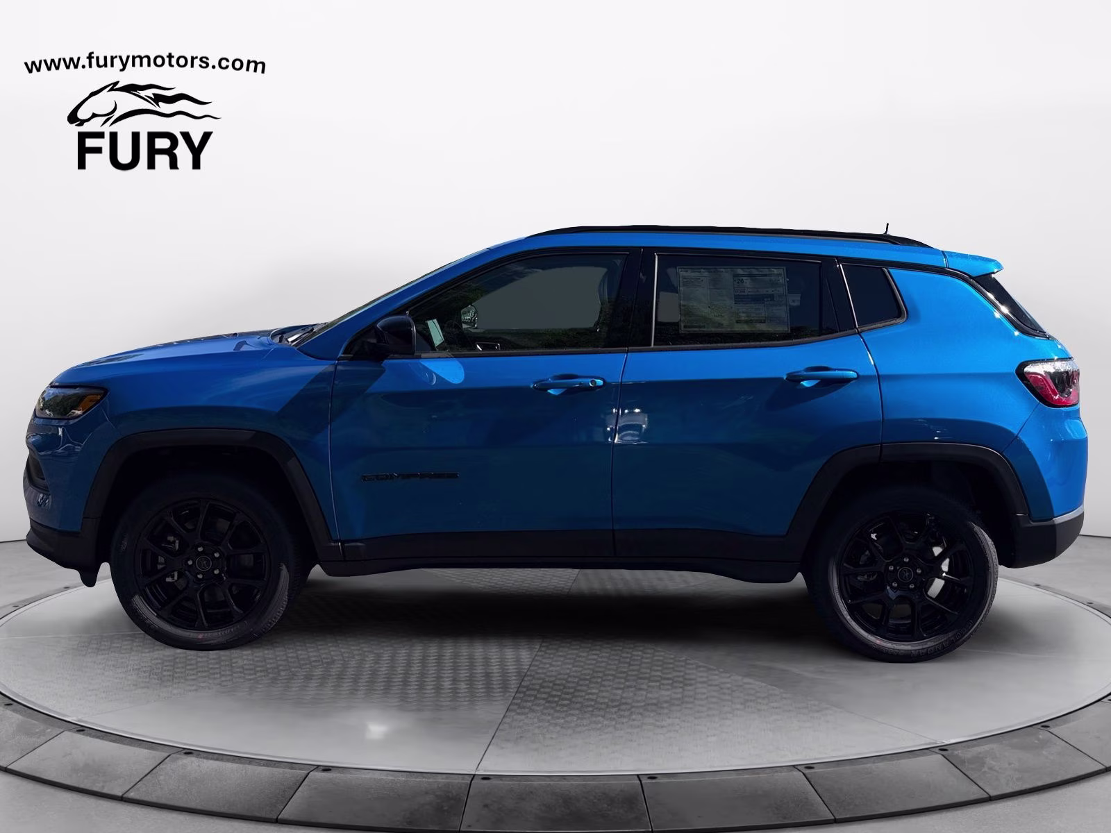 2026 Hydro Blue Pearlcoat Jeep Compass Latitude 4X4 SUV