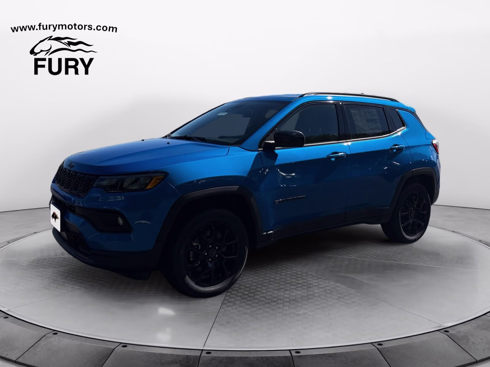 2026 Hydro Blue Pearlcoat Jeep Compass Latitude 4X4 SUV