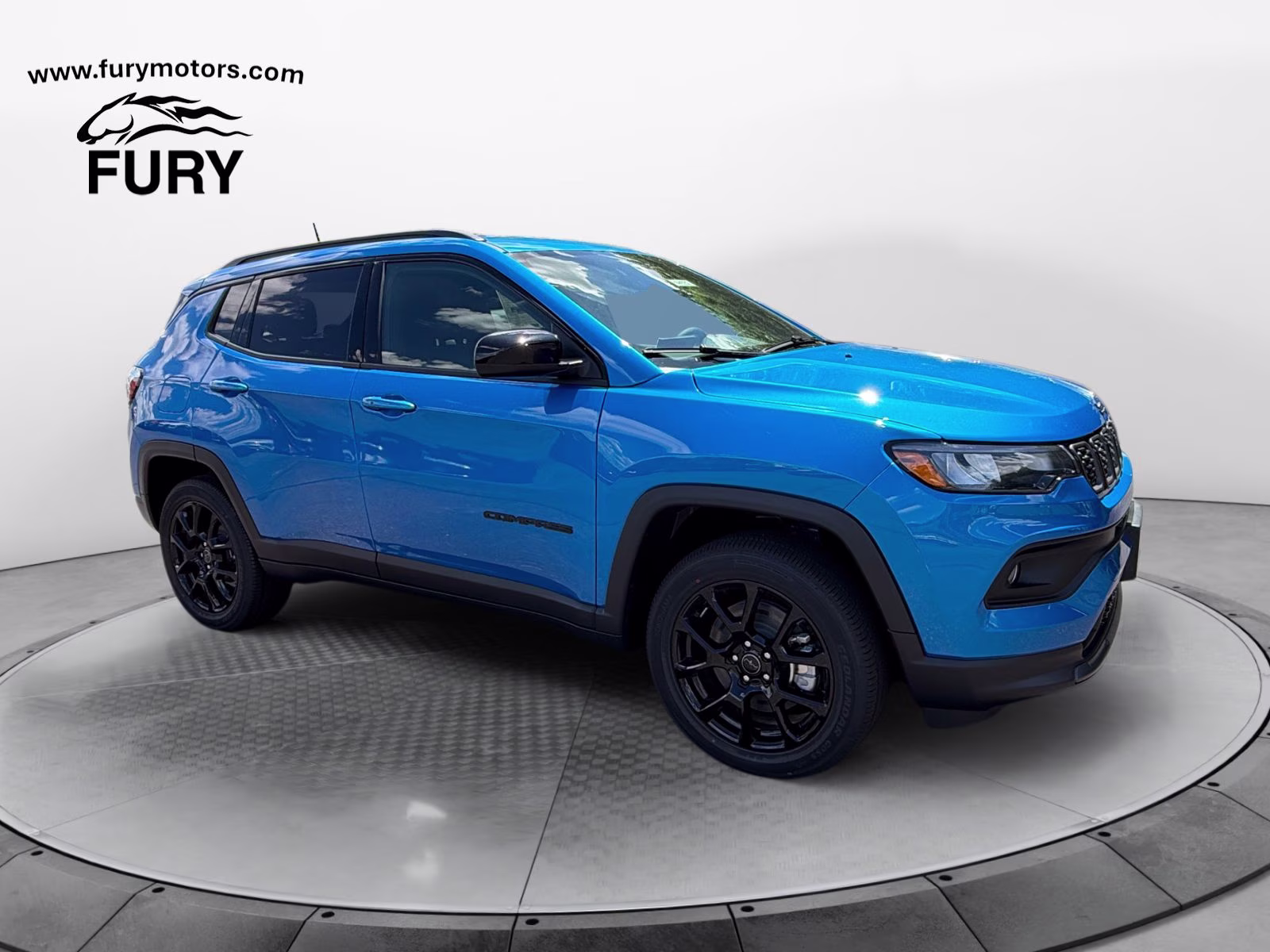 2026 Hydro Blue Pearlcoat Jeep Compass Latitude 4X4 SUV