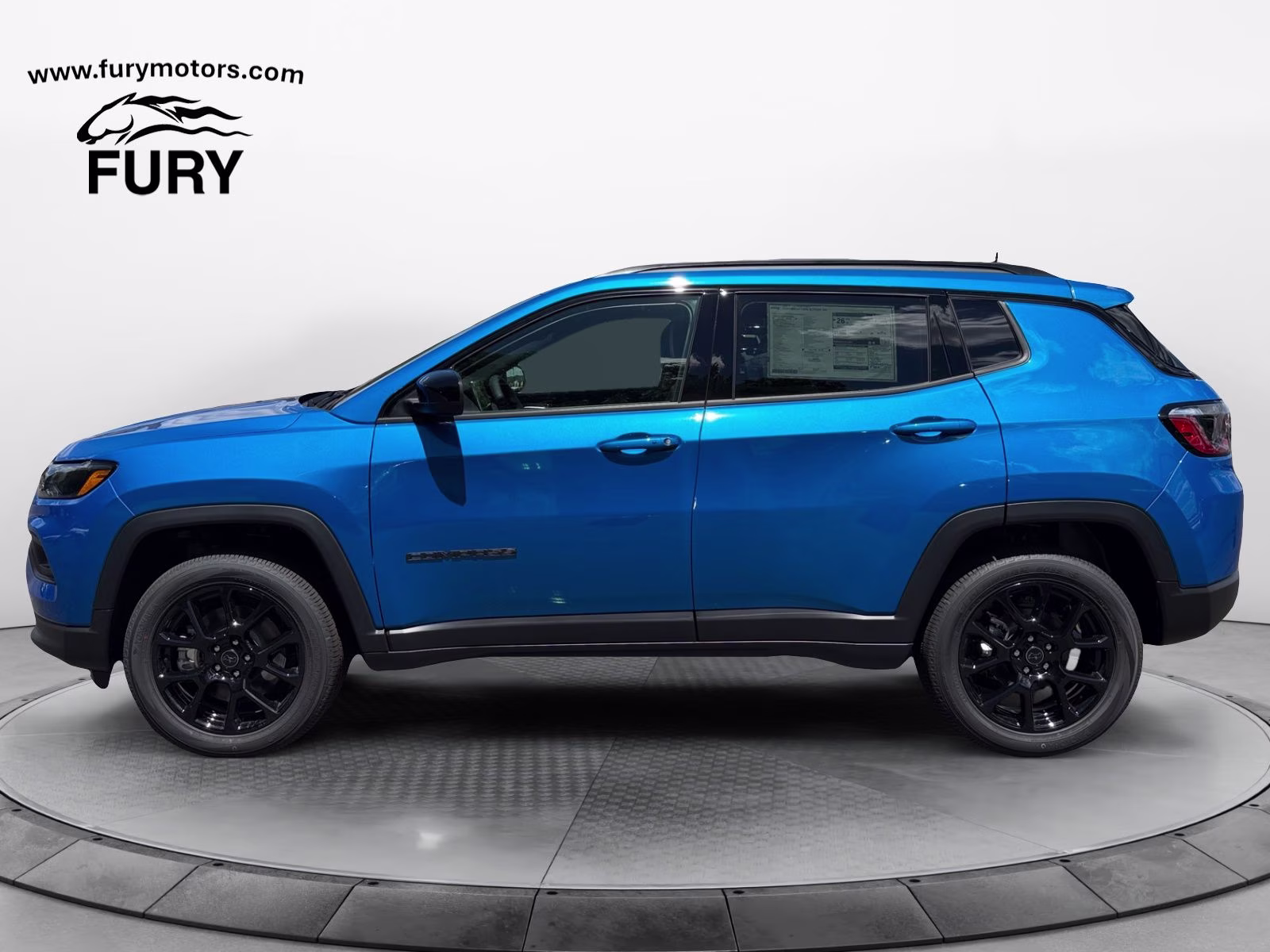 2026 Hydro Blue Pearlcoat Jeep Compass Latitude 4X4 SUV