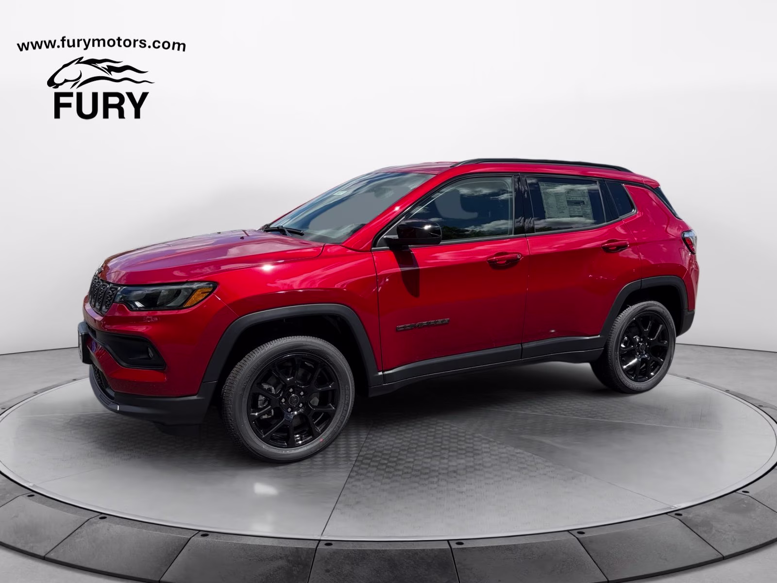 2026 Red Hot Pearlcoat Jeep Compass Latitude 4X4 SUV