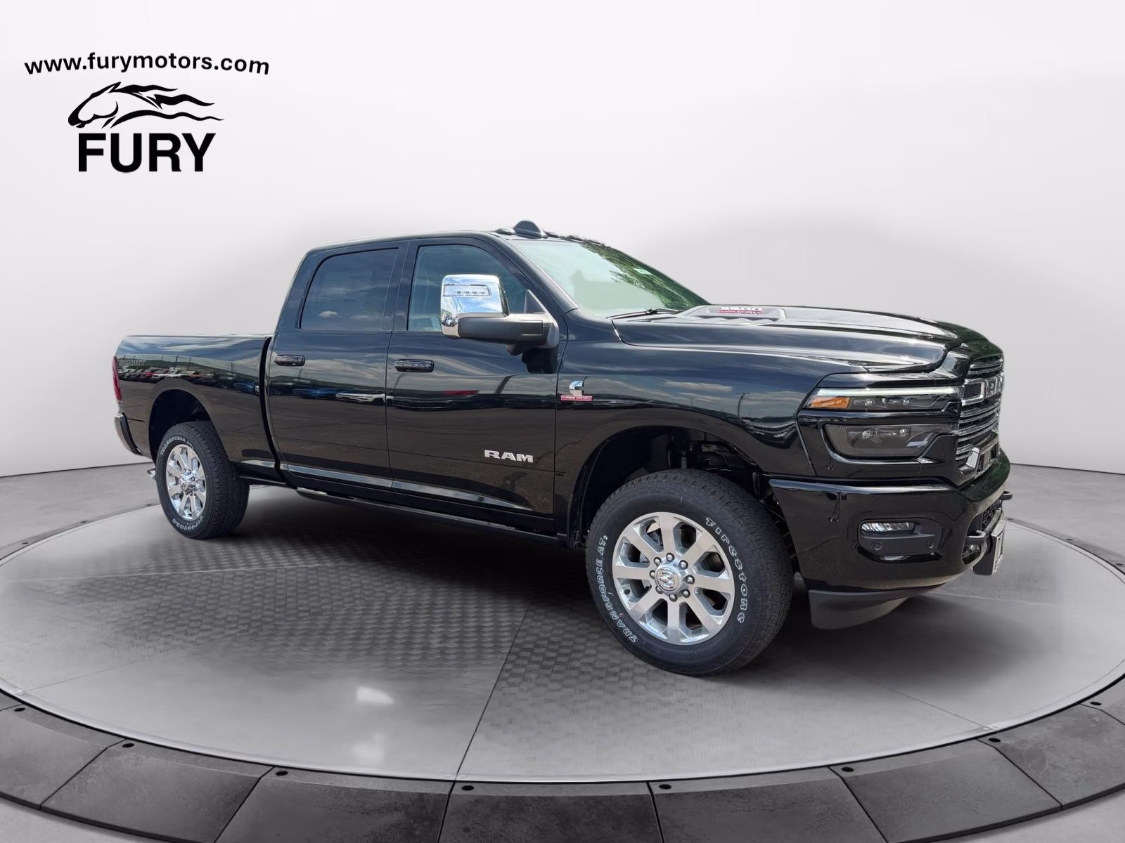 2026 Diamond Black Crystal Pearlcoat Ram 3500 Laramie 4X4 Truck