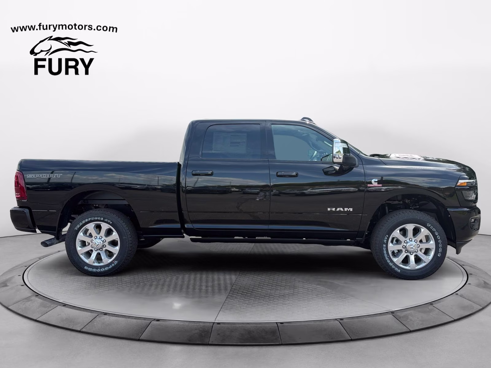 2026 Diamond Black Crystal Pearlcoat Ram 3500 Laramie 4X4 Truck