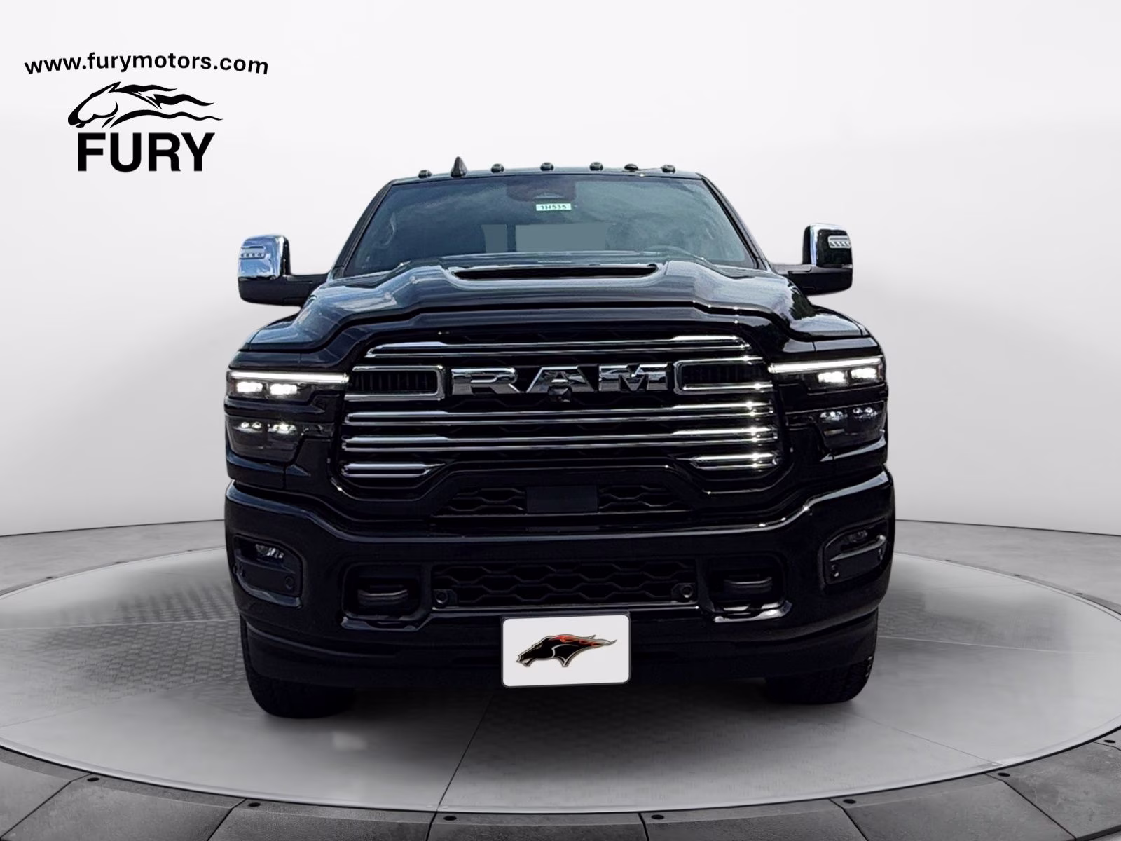 2026 Diamond Black Crystal Pearlcoat Ram 3500 Laramie 4X4 Truck