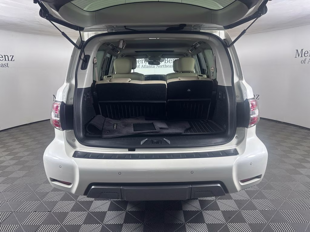 2019 Pearl White Tricoat Nissan Armada SL RWD SUV