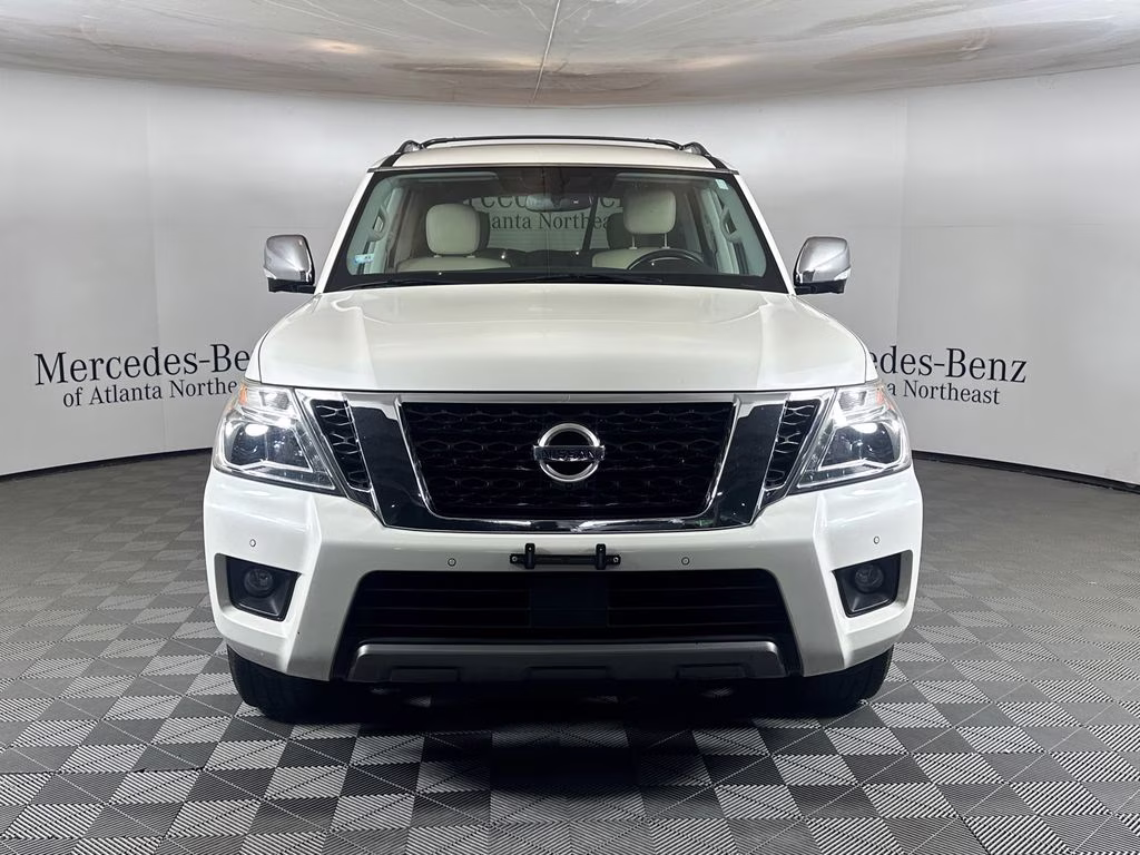 2019 Pearl White Tricoat Nissan Armada SL RWD SUV