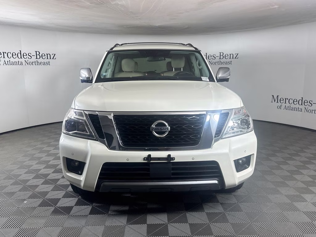 2019 Pearl White Tricoat Nissan Armada SL RWD SUV