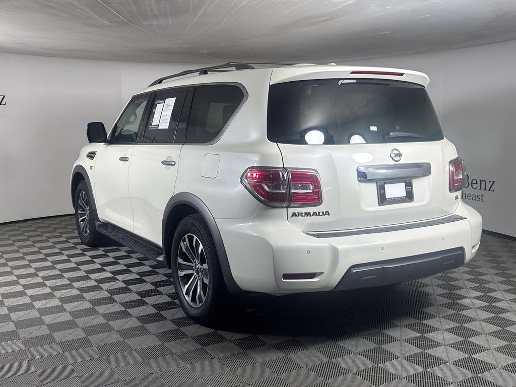 2019 Pearl White Tricoat Nissan Armada SL RWD SUV