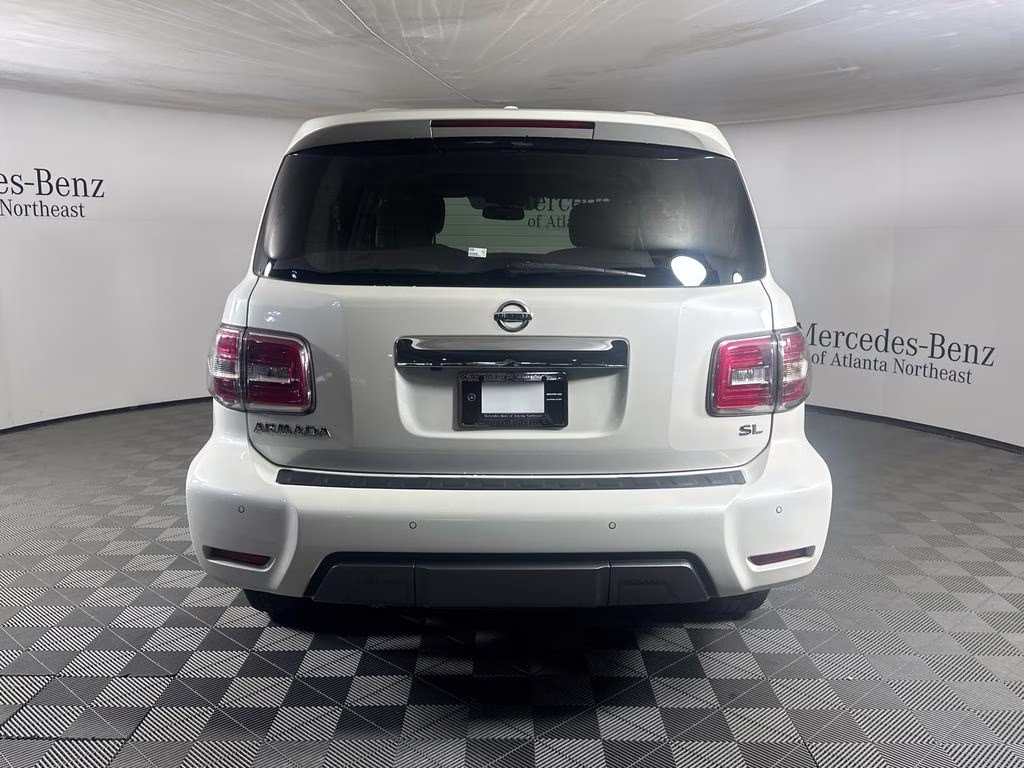 2019 Pearl White Tricoat Nissan Armada SL RWD SUV