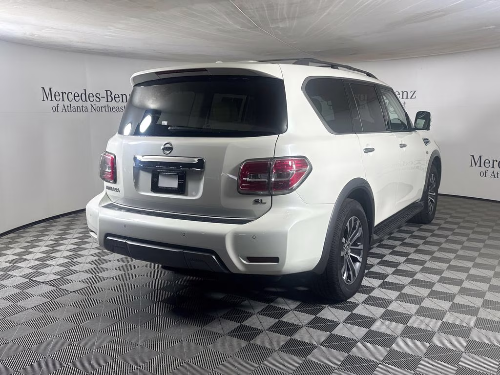 2019 Pearl White Tricoat Nissan Armada SL RWD SUV