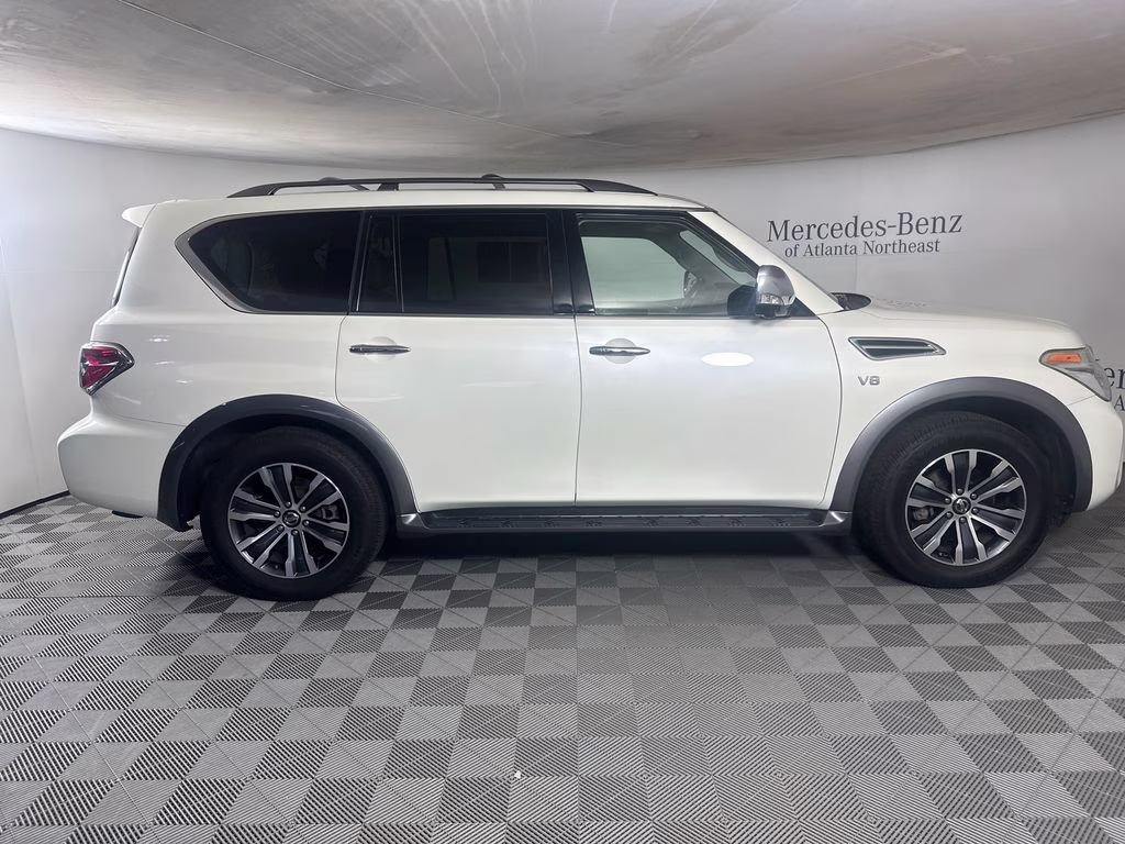 2019 Pearl White Tricoat Nissan Armada SL RWD SUV