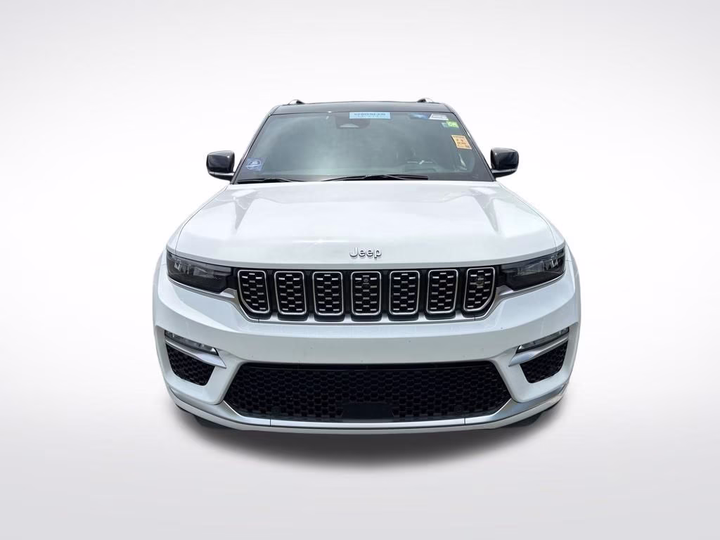 2023 Bright White Clearcoat Jeep Grand Cherokee Summit 4X4 SUV