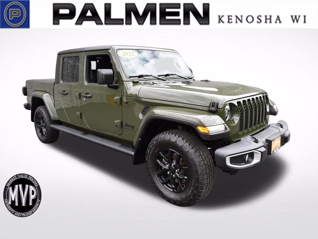 2022 Sarge Green Clearcoat Jeep Gladiator Sport 4X4 Truck