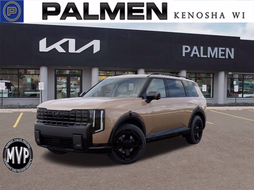 2027 Terrain Brown Kia Telluride Hybrid X-Line SX AWD SUV