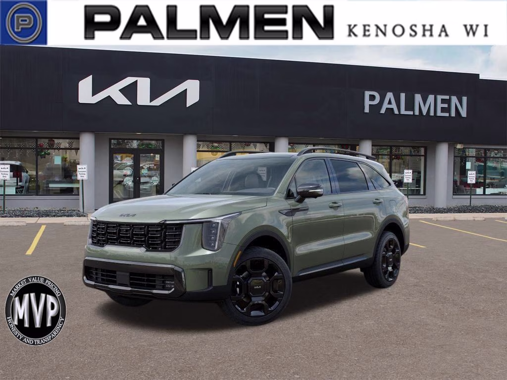 2026 Jungle Green Kia Sorento X-Line SX Prestige AWD SUV