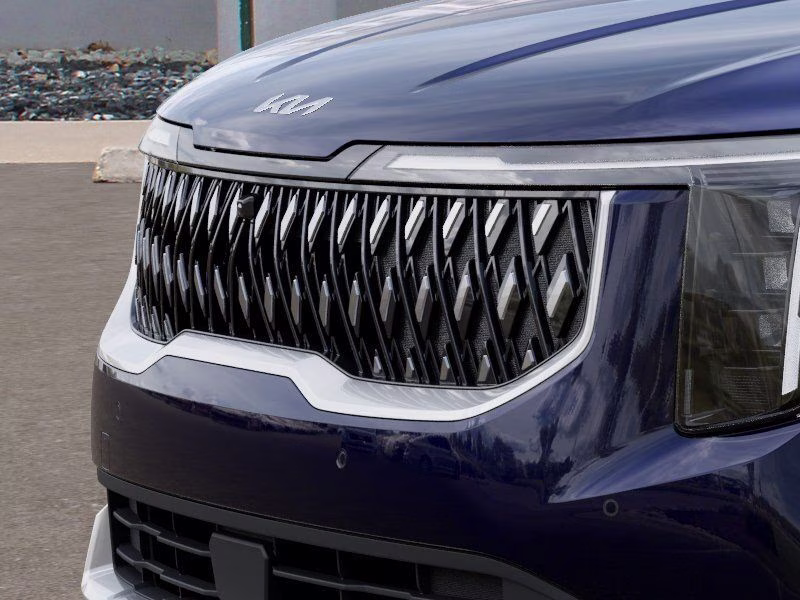 2026 Deep Chroma Blue Kia Carnival Hybrid EX FWD Van