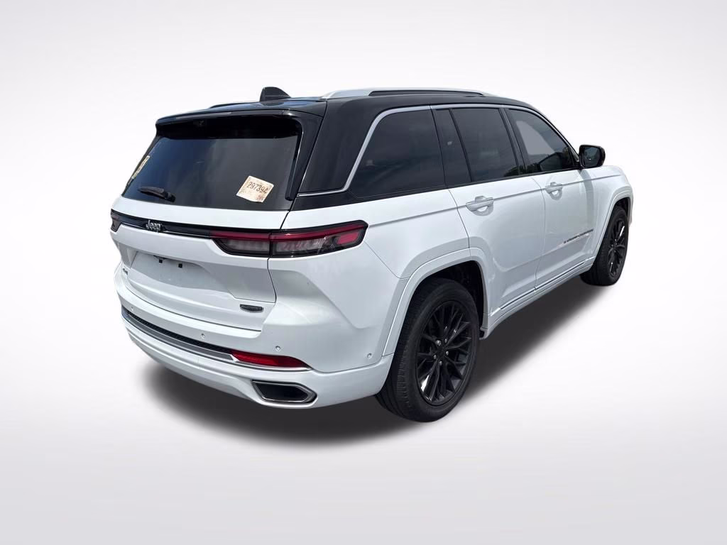 2023 Bright White Clearcoat Jeep Grand Cherokee Summit 4X4 SUV