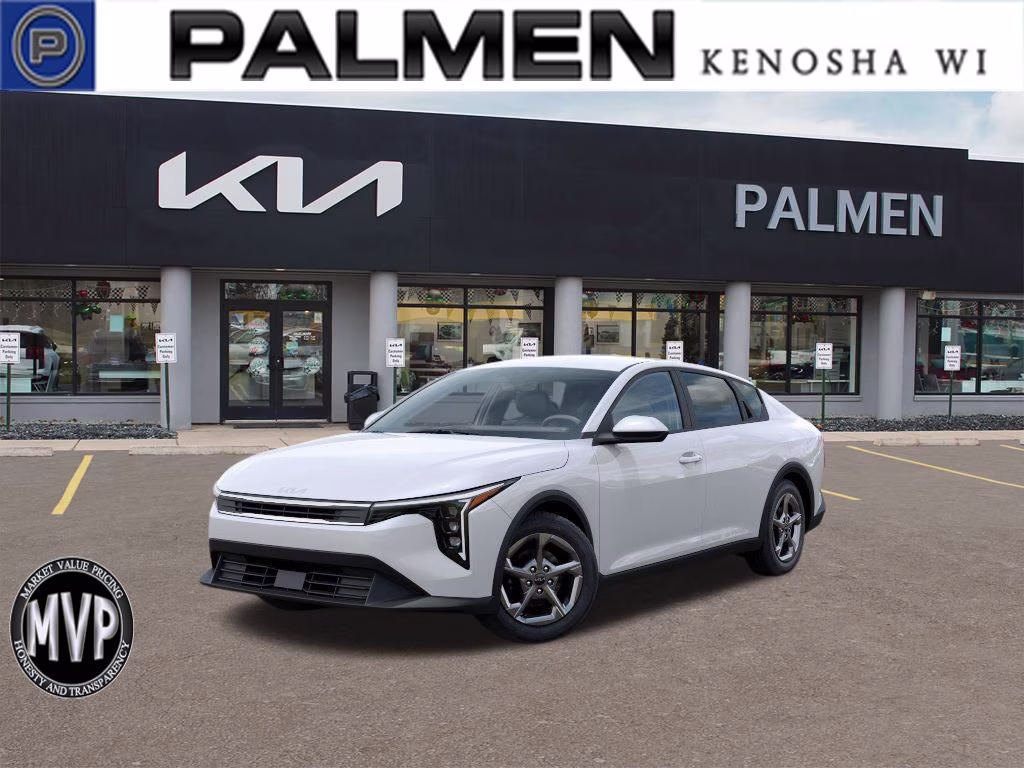 2026 Snow White Pearl Kia K4 LXS FWD Sedan