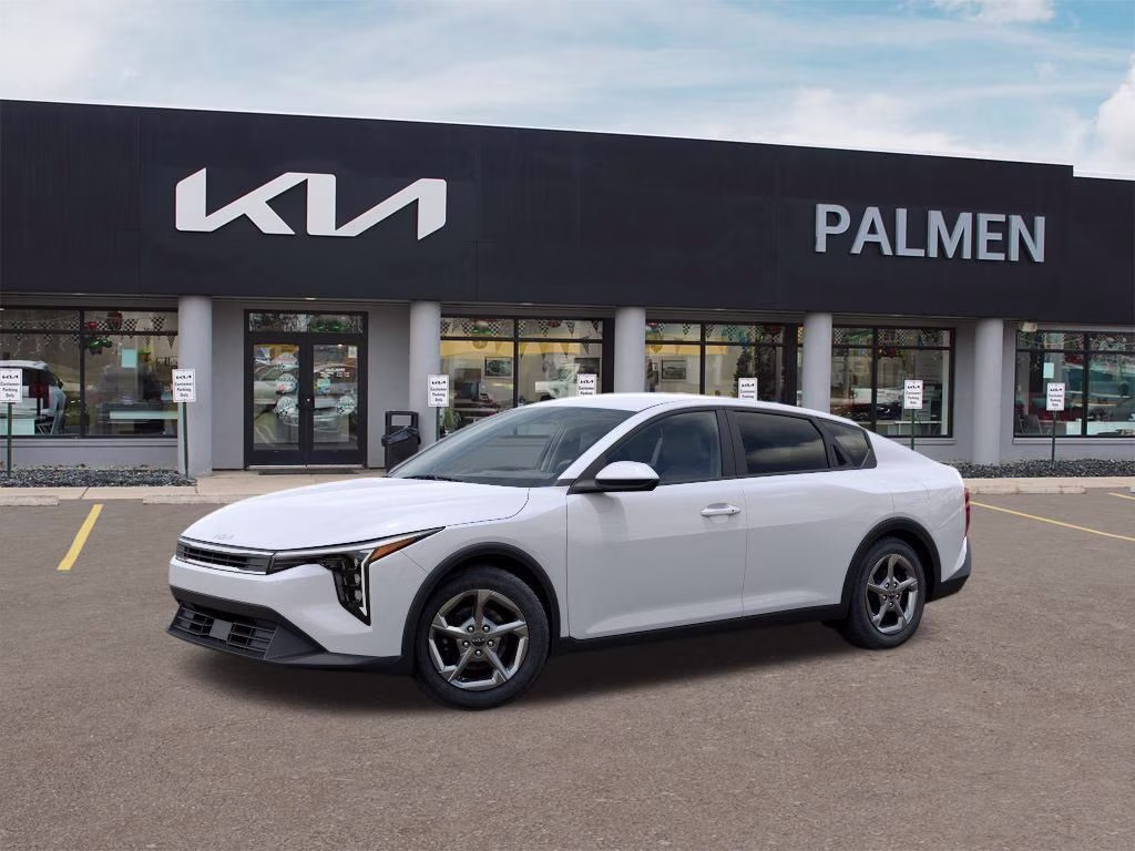 2026 Snow White Pearl Kia K4 LXS FWD Sedan