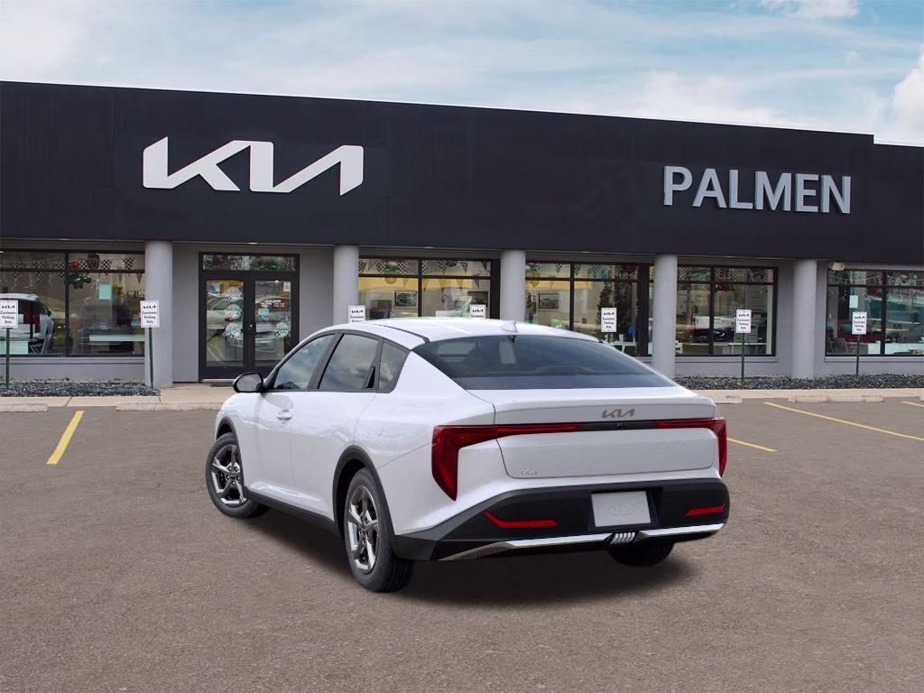 2026 Snow White Pearl Kia K4 LXS FWD Sedan