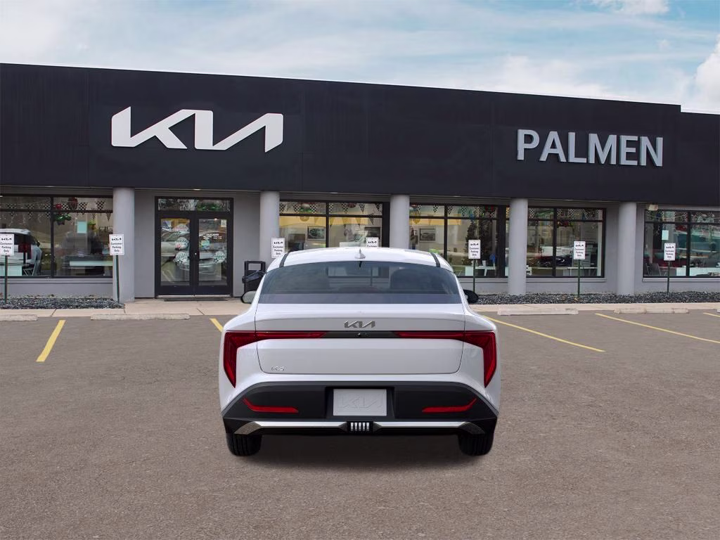 2026 Snow White Pearl Kia K4 LXS FWD Sedan